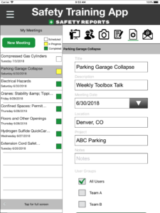 Safety Training App