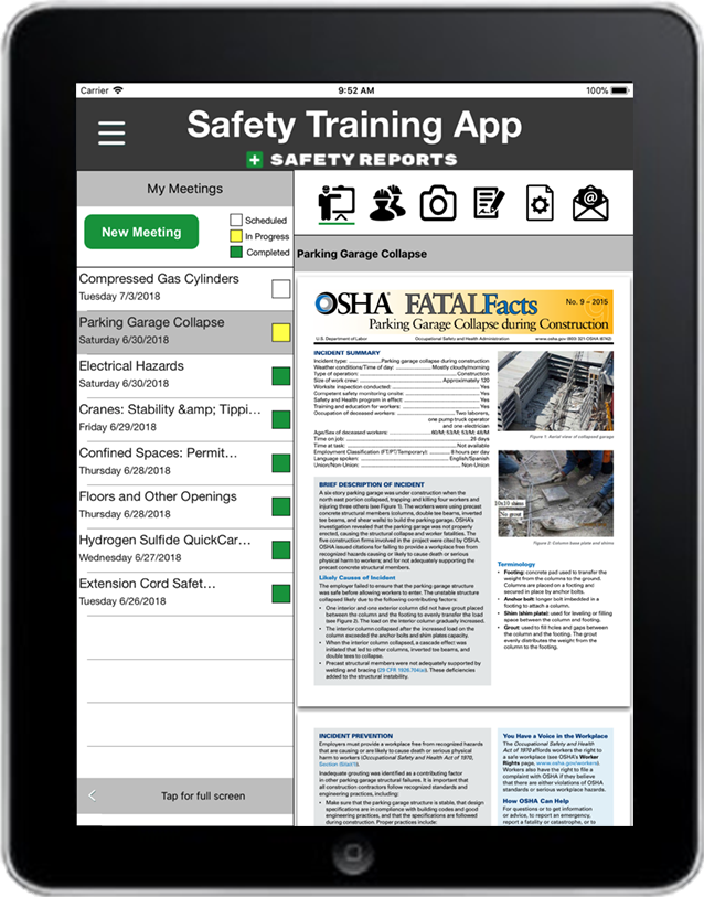Safety Training App