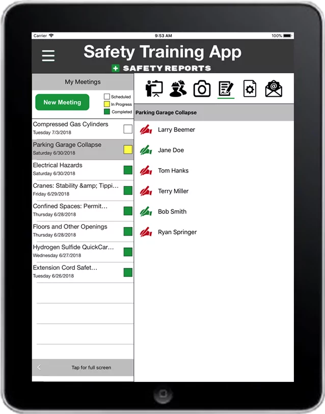 Safety Training App