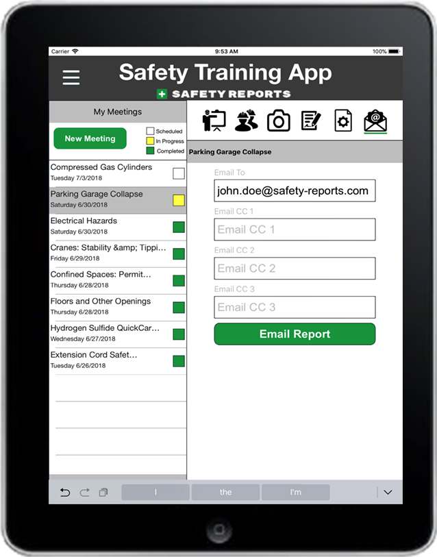 Safety Training App