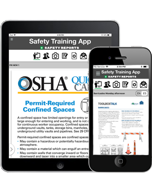 Safety Training App IpadIhpone - Safety Training App