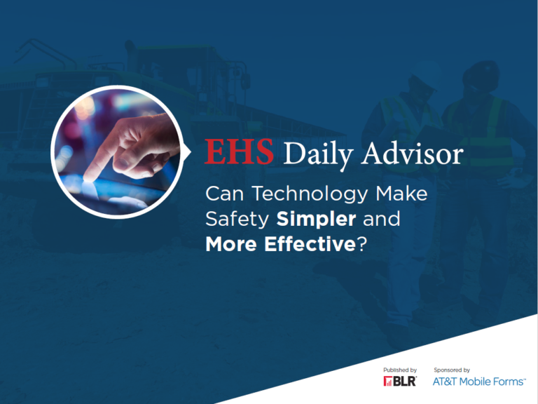 EHS Daily Advisor Safety Reports EHS Safety Management