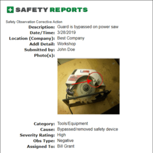 Safety Observation