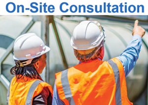 Man and Woman on job site