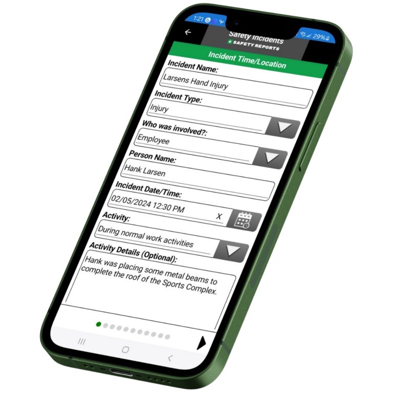 safety reports inspections app OSHA