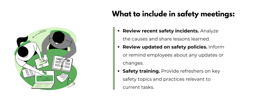 workplace safety meetings